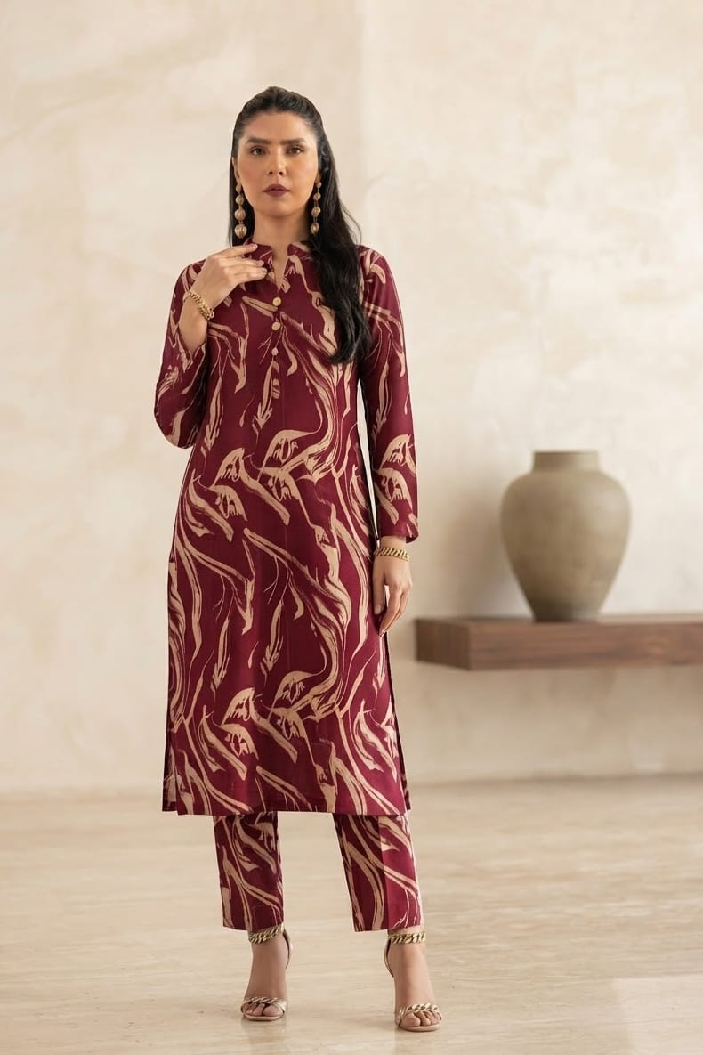 Amal Bareeze Unstitched Printed Allover Lawn ST 2pc