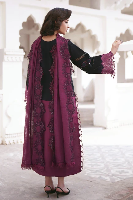 Parishay Shangrila Unstitched Luxury Embroidered Lawn 3pc