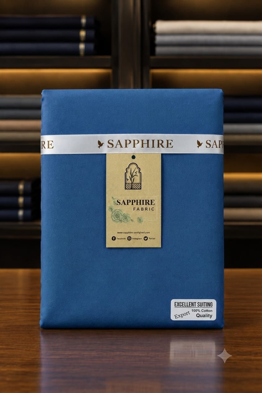 Sapphire Unstitched Winter Cotton For Men's