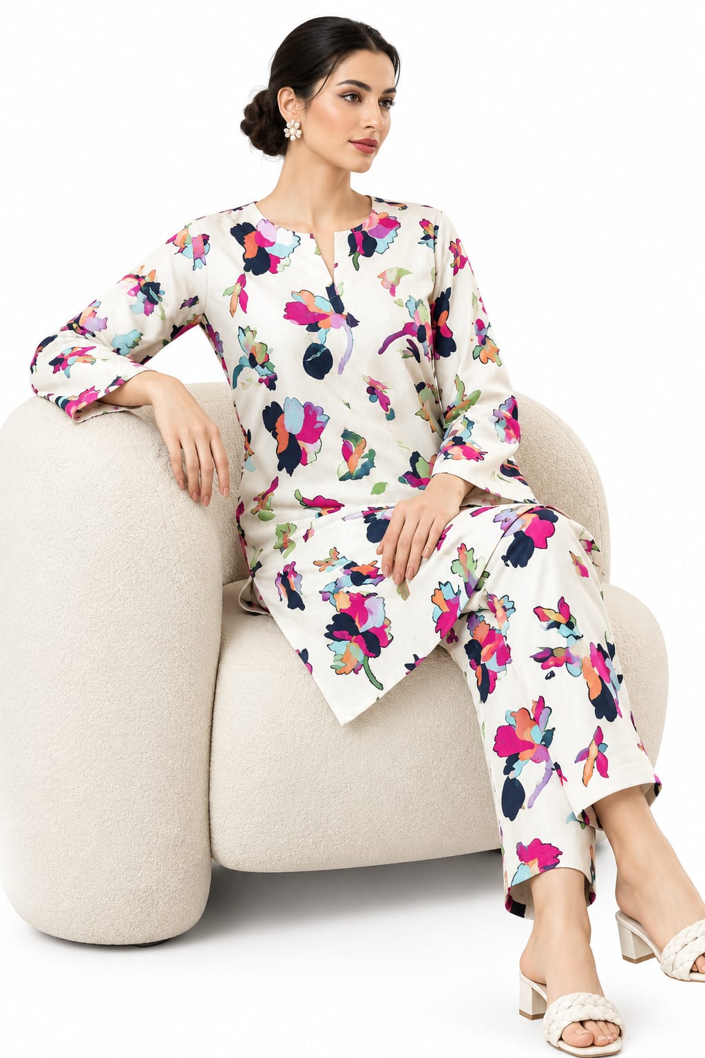 Bareeze By Amal Premium Khadar Unstitched 2 Pc