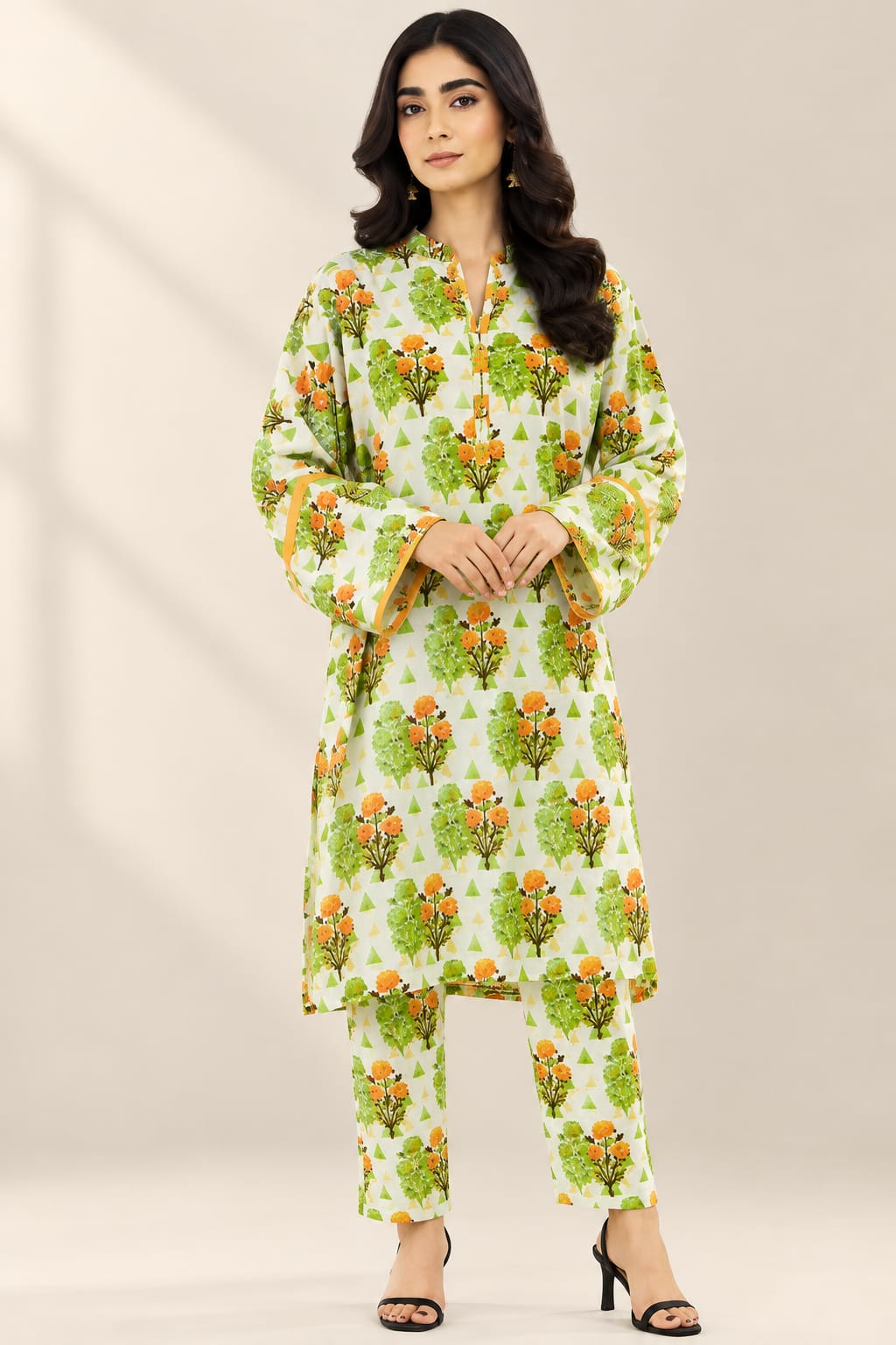 Alkaram Printed Unstiched Khadar 2 Pc