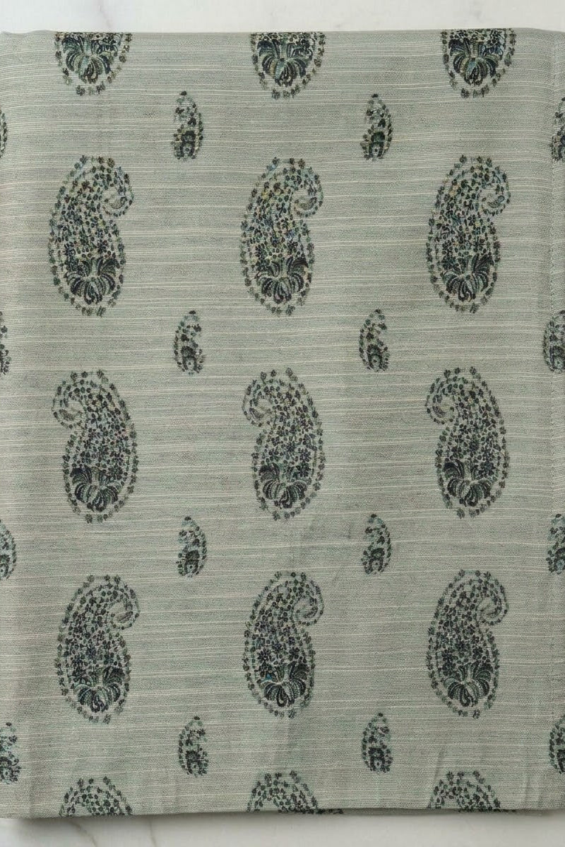 Nishat Unstitched Slub Cotton Shirt