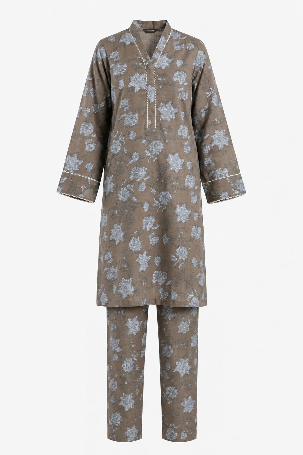 NISHAT KHADDAR STITCHED 2PC