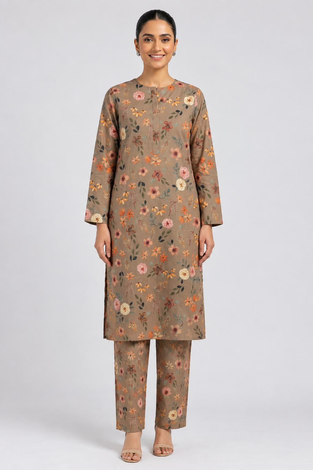 NISHAT STITCHED KHADDAR 2PC