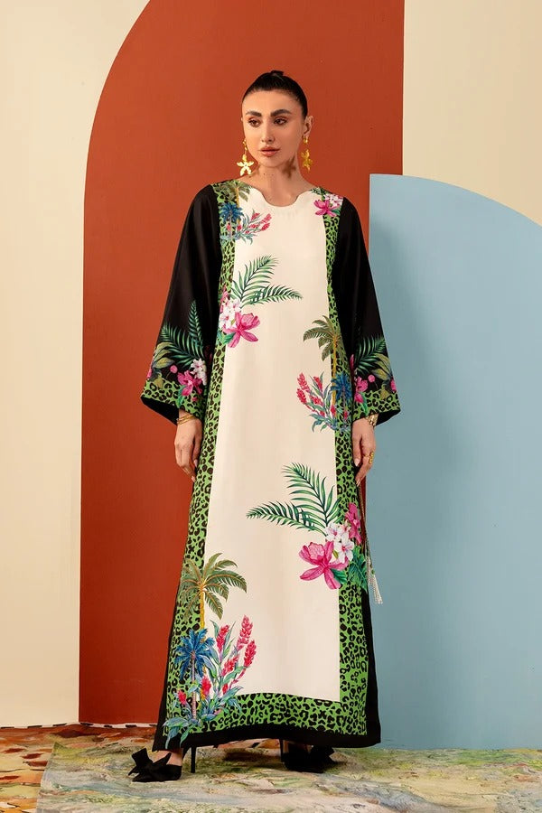Maryum & Maria Stitched Printed Silk 2Pc