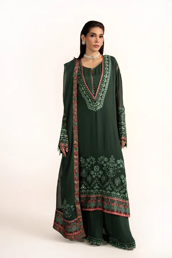 Maryum & Maria Stitched Embroidered 3pc Size Large