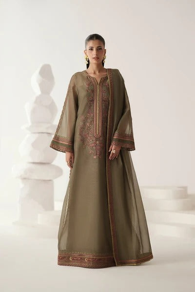 MARYUM&MARIA PRINTED SILK STITCHED 2PC