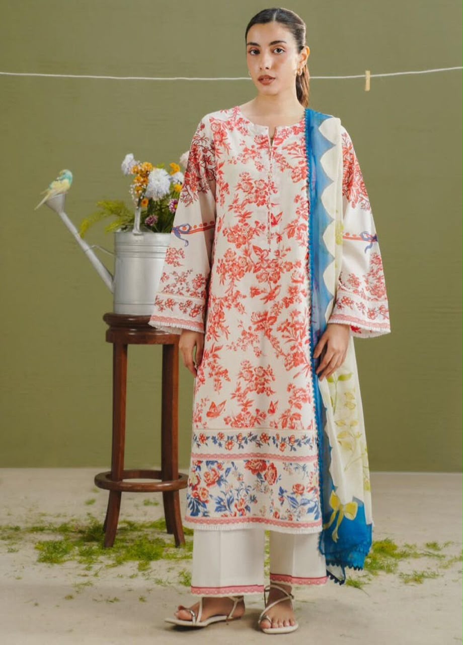 Coco Unstitched Linen 3Pc