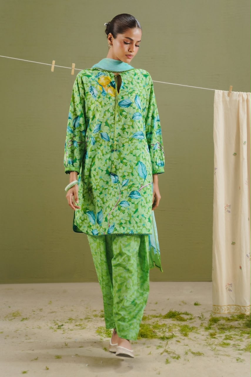 Coco Unstitched Linen 3Pc
