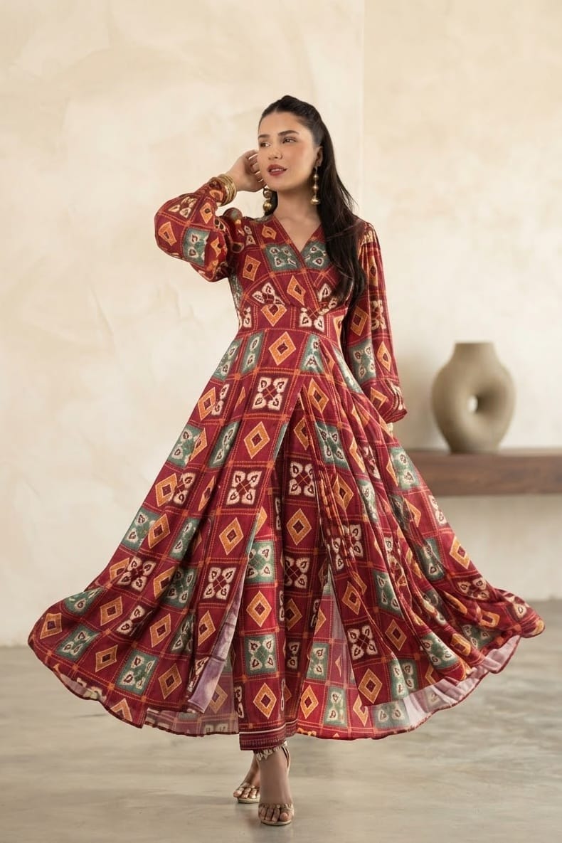 Amal Bareeze Unstitched Printed Allover Lawn ST 2pc