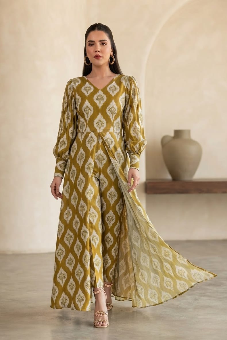 Amal Bareeze Unstitched Printed Allover Lawn ST 2pc