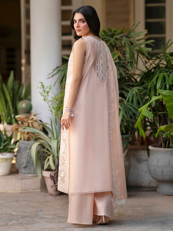 Mahnur Ember Unstitched Luxury Embroidered Lawn 3pc