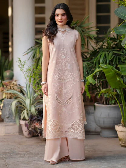 Mahnur Ember Unstitched Luxury Embroidered Lawn 3pc