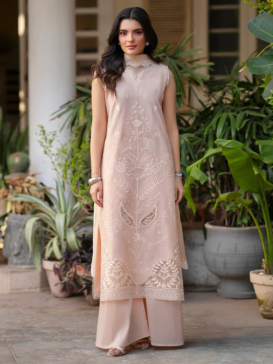 Mahnur Ember Unstitched Luxury Embroidered Lawn 3pc
