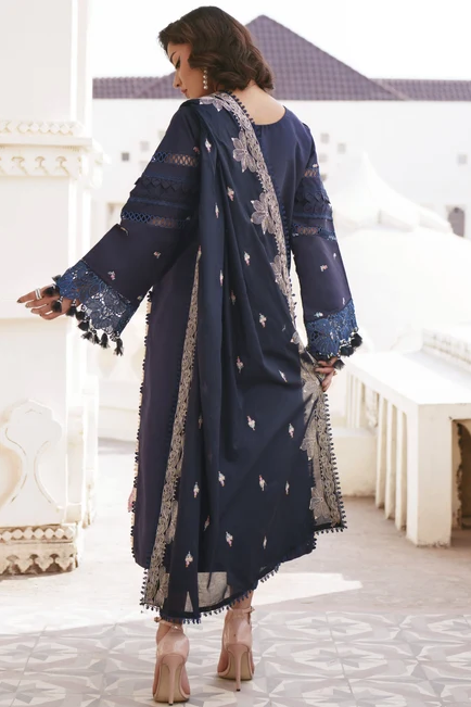 Parishay Shangrila Unstitched Luxury Embroidered Lawn 3pc
