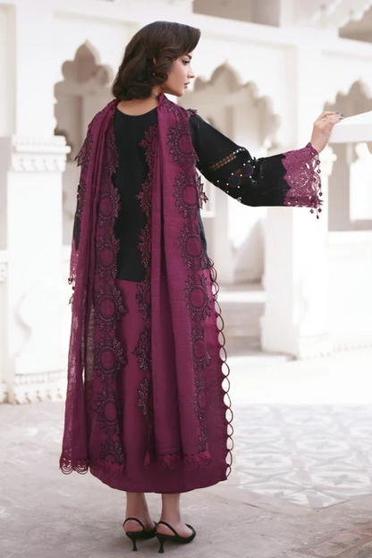 Parishay Shangrila Unstitched Luxury Embroidered Lawn 3pc
