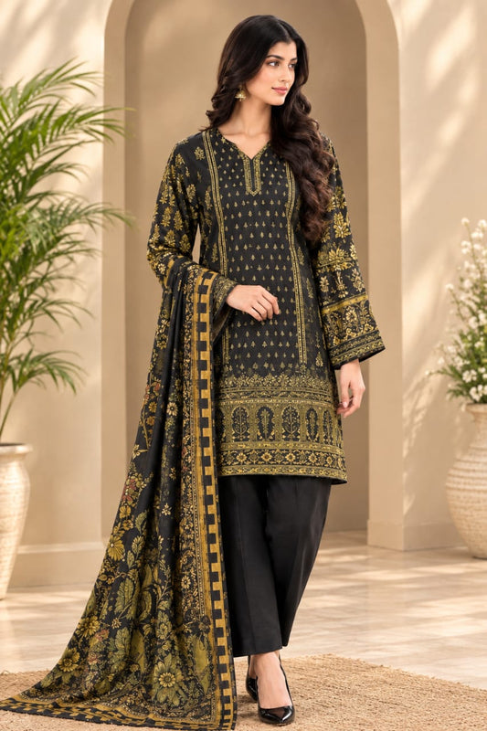 Gull Ahmed Unstitched Printed Viscose 3pc