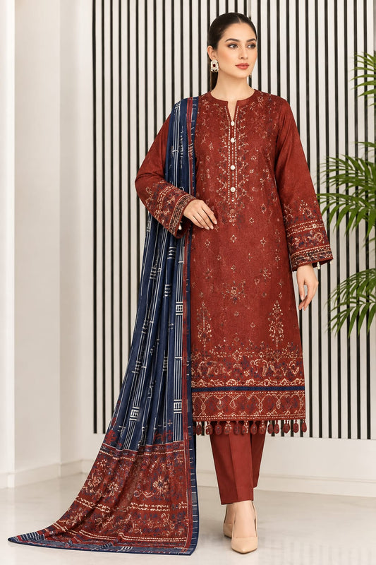 Chandni By Wania Vol 2 Viscose Silk Embroidered 3 Pc