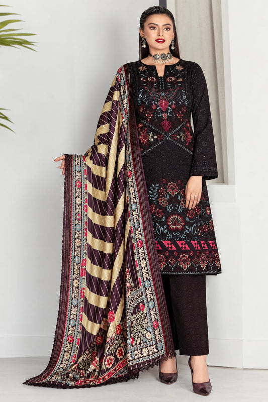 Noor E Nazar By Wania Vol 2 Viscose Silk Embroidered 3 Pc
