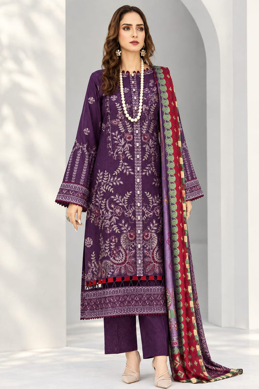 Noor E Nazar By Wania Vol 2 Viscose Silk Embroidered 3 Pc