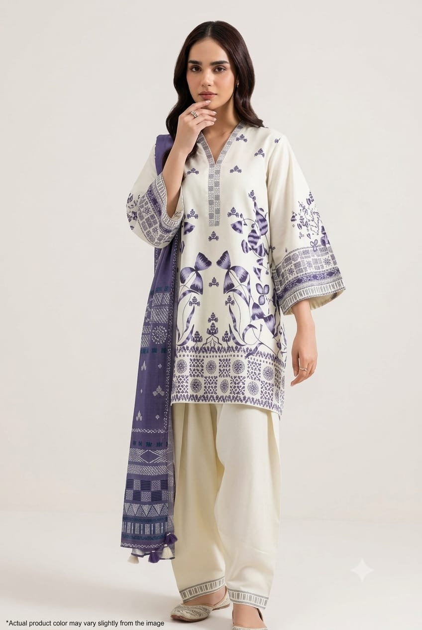 Sapphire Unstiched Exclusive Digital Viscose 3pc