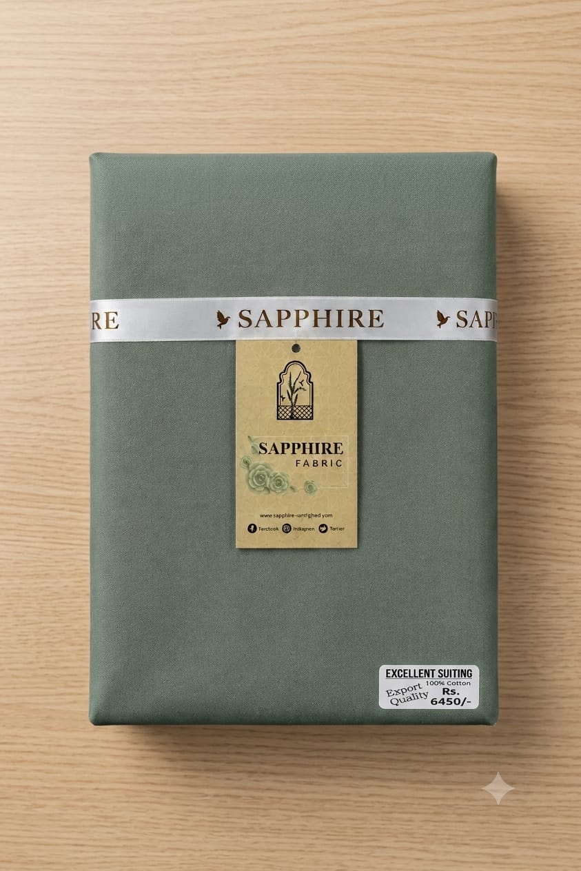 Sapphire Unstitched Winter Cotton For Men's