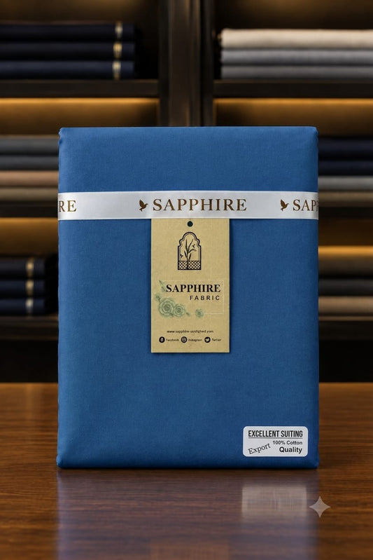 Sapphire Unstitched Winter Cotton For Men's