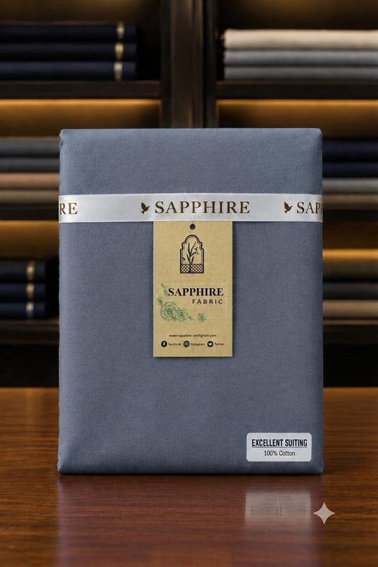 Sapphire Unstitched Winter Cotton For Men's