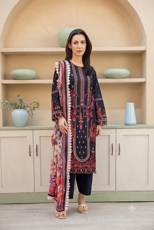 Johra (Zayan) Unstitched Lawn 3pc