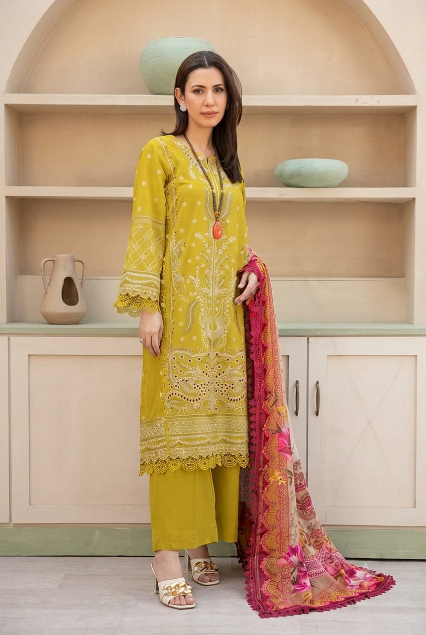 Johra (Zayan) Unstitched Lawn 3pc