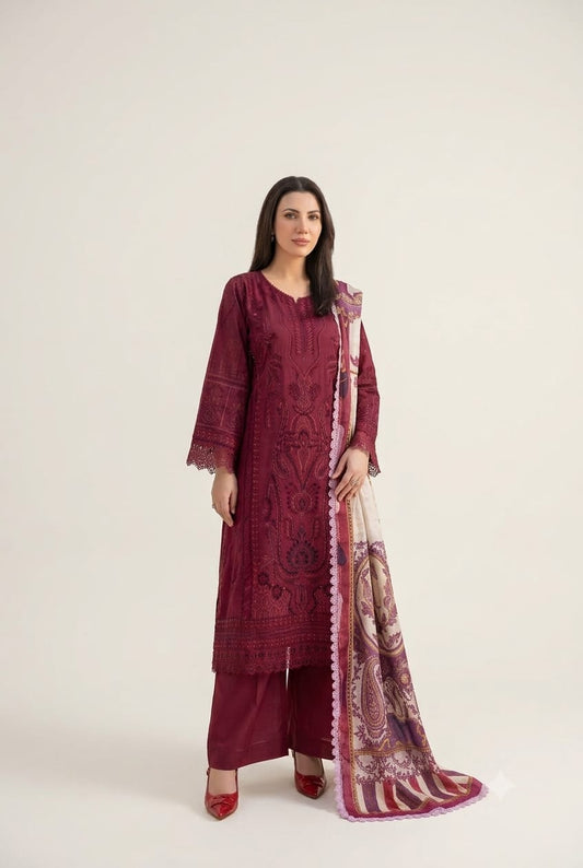 Johra (Zayan) Unstitched Lawn 3pc