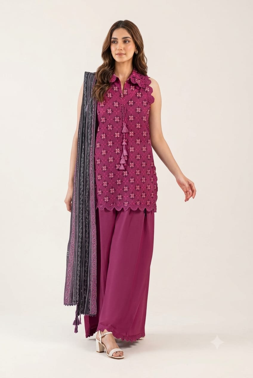 Saya khaddar unstiched 3pc