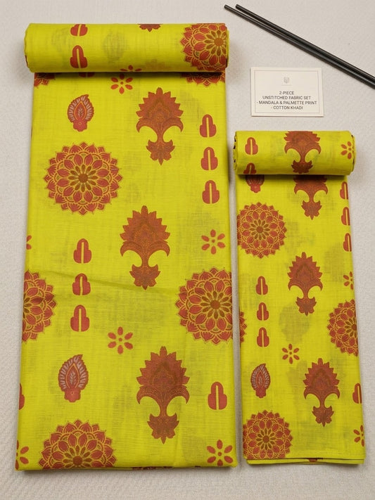 Mix Brand Unstiched Khaddar Allover 2pc
