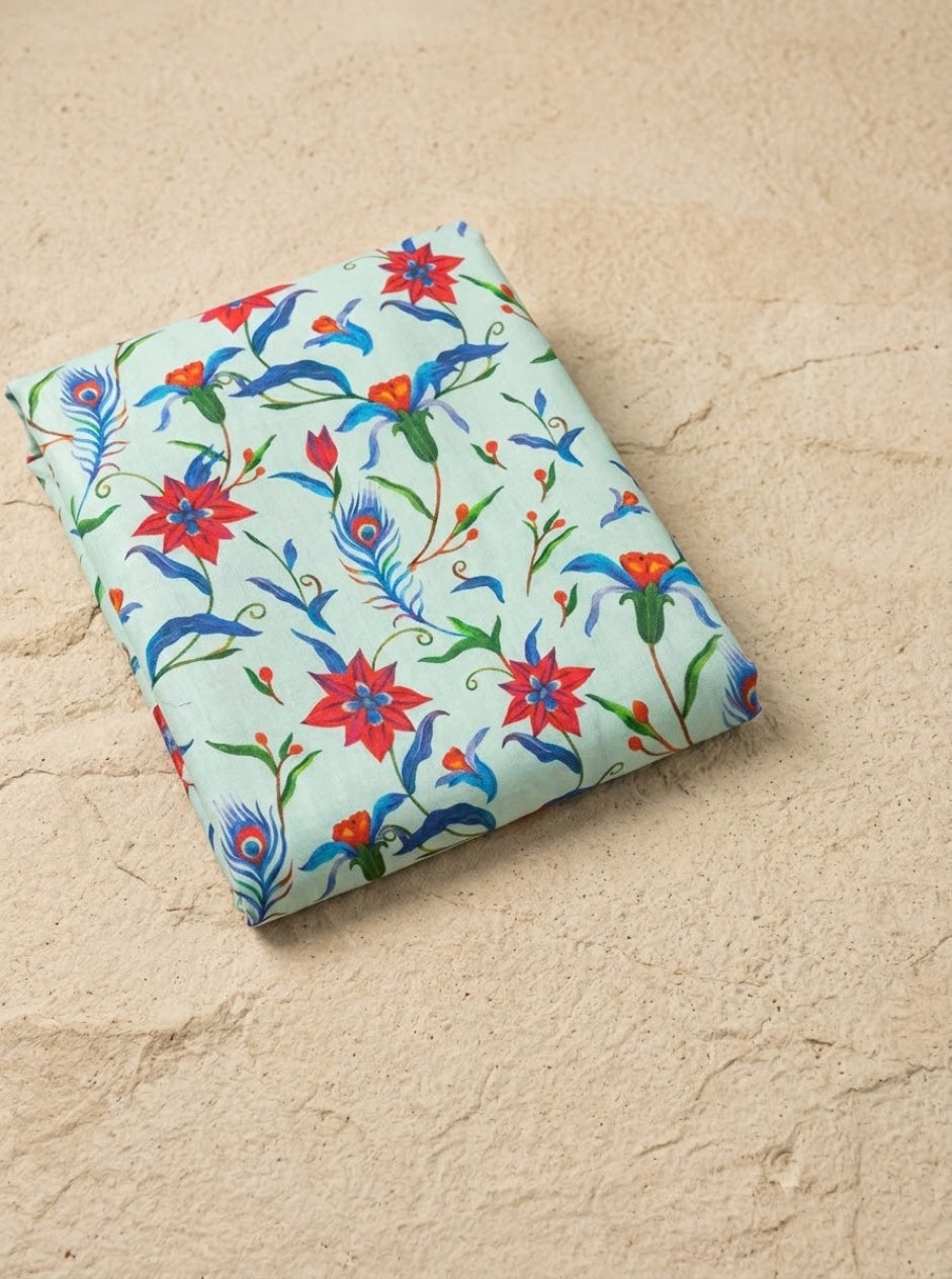 Mix Brand Unstiched Khaddar Allover 2pc
