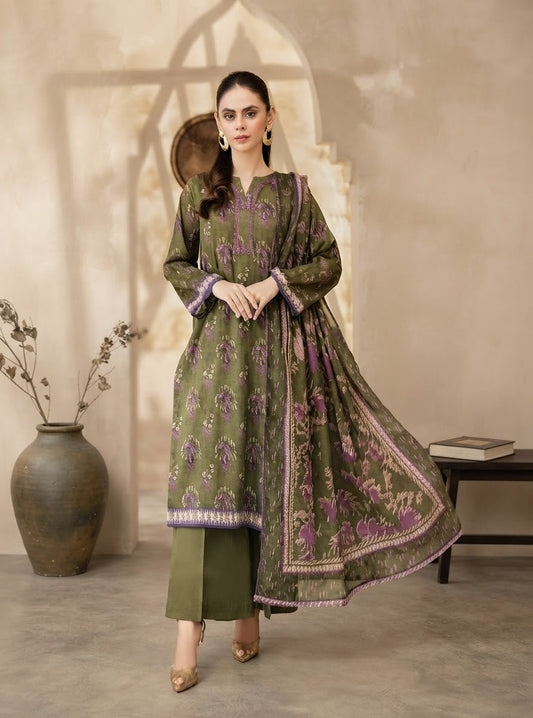 Legends Aansa Unstitched Printed Lawn 3pc