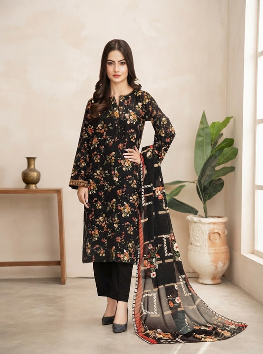 Legends Aansa Unstitched Printed Lawn 3pc