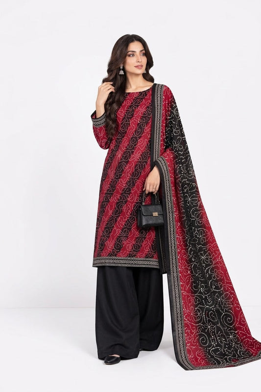 Breeze Unstitched Khaddar 3Pc