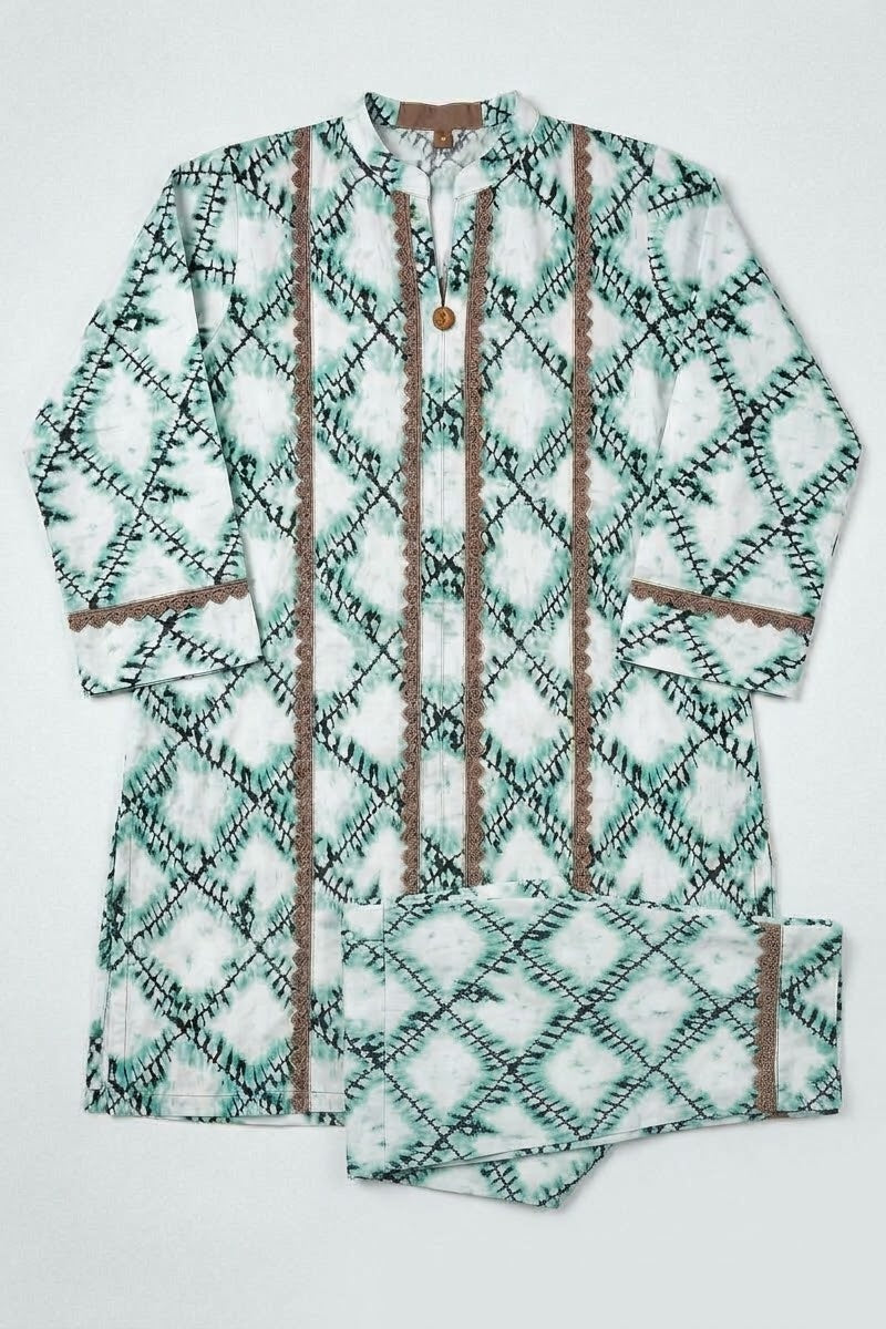 NISHAT LINEN STITCHED 2PC