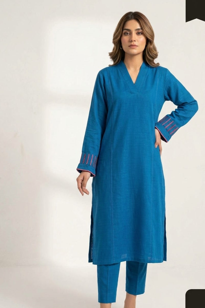 NISHAT STITCHED KHADDAR 2PC