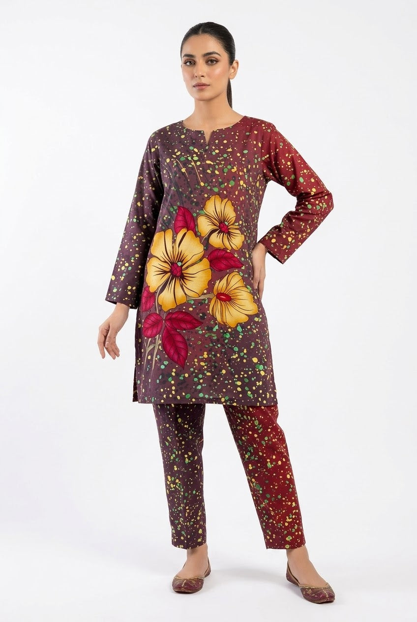 NISHAT STITCHED LINEN 2PC