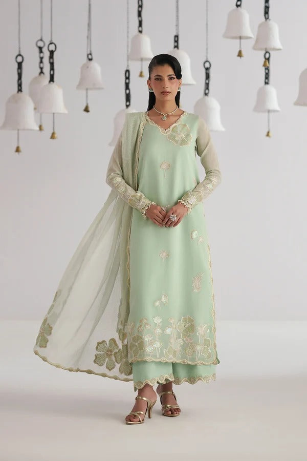 Maryum & Maria Stitched Embroidered 3pc