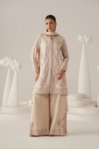 MARYUM & MARIA EMBROIDED VISCOSE STITCHED 3PC