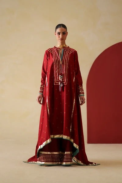 MARYUM&MARIA EMBROIDED  STITCHED 2PC (SIZE MEDIUM)