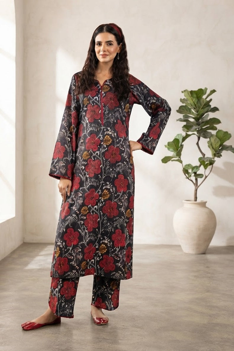 Raiha Unstitched Printed Allover Lawn ST 2pc