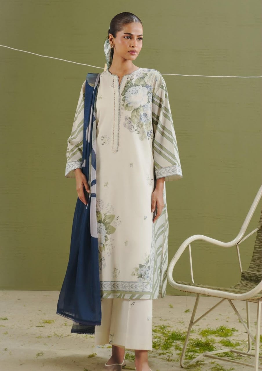 Coco Unstitched Linen 3Pc