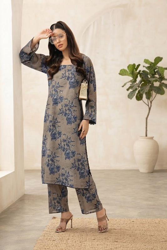 Raiha Unstitched Printed Allover Lawn ST 2pc
