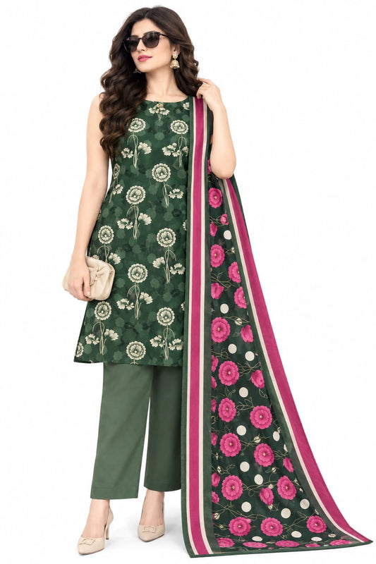 Zainab Chottani unstitched printed khaddar 3pc