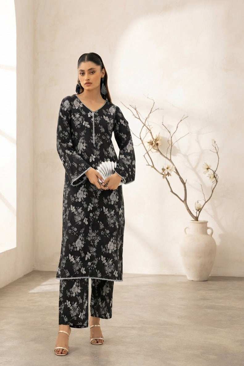 Raiha Unstitched Printed Allover Lawn ST 2pc