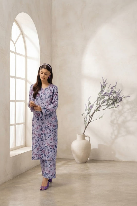 Raiha Unstitched Printed Allover Lawn ST 2pc
