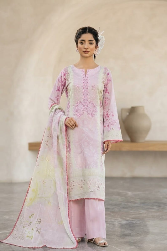 RAIHA Unstitched Printed Lawn 3pc